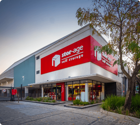 A Stor-Age self-storage facility store front in Durban
